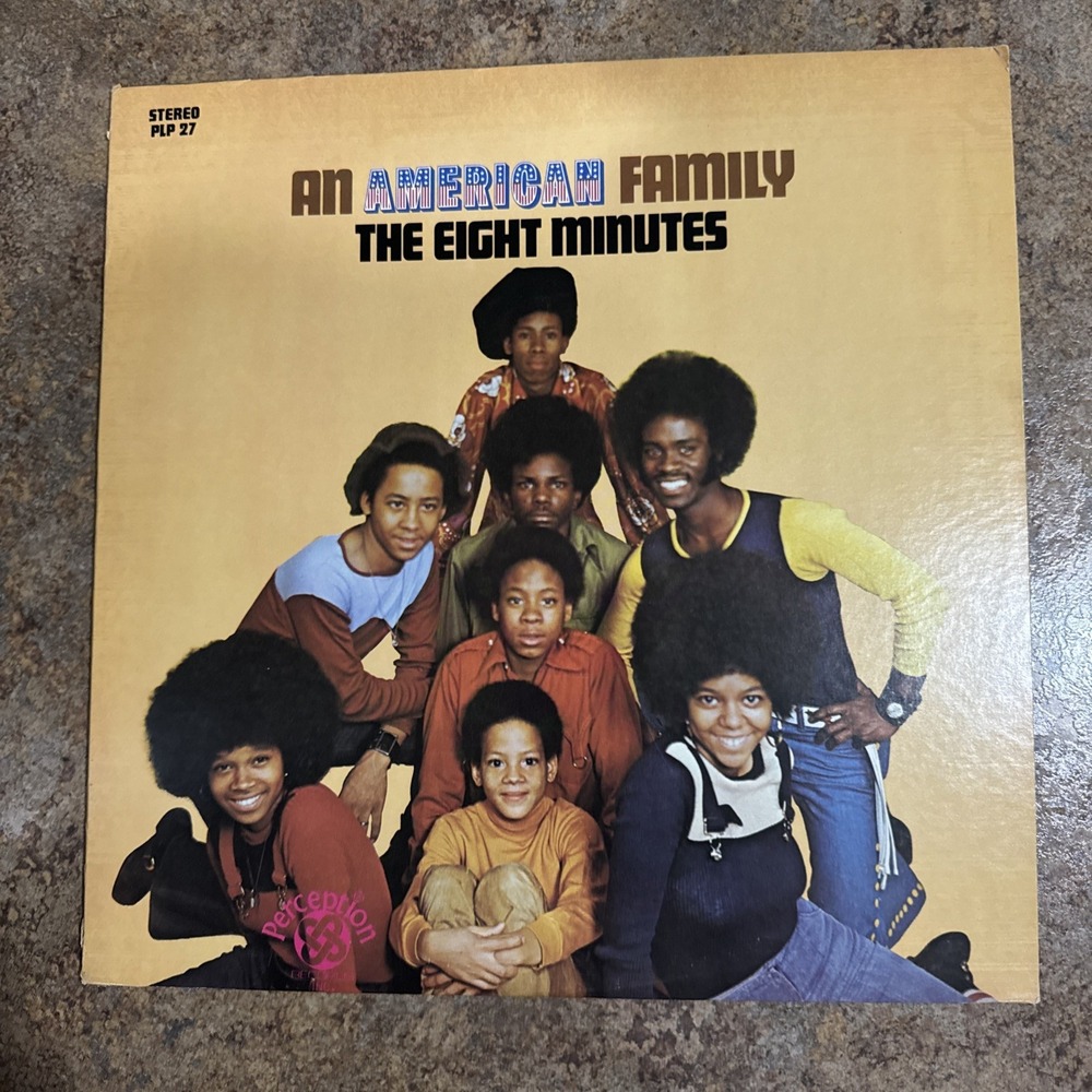 An American Family,The Eight Minutes. Stereo LP (Perception PLP 27 - Soul Funk )